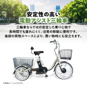 ふるさと納税 和泉市 電動アシスト三輪車 前輪...の詳細画像1