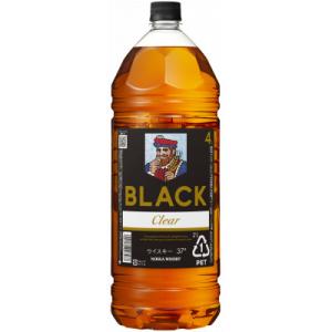 ふるさと納税 さくら市 ブラックニッカ　クリア　4Lペット×4本