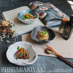 ふるさと納税 甲賀市 信楽焼 木の葉 小鉢/取り皿 3色セット