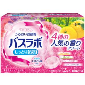 ふるさと納税 和歌山市 炭酸ガス　入浴剤8種の香り24回分全2箱各12錠入り　HERSバスラボ&amp;HE...