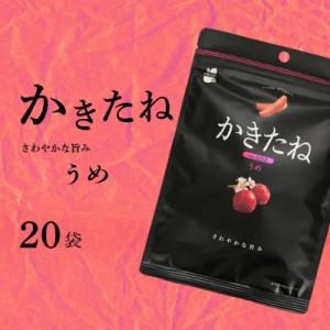 ふるさと納税 小千谷市 かきたね Basic 002 うめ 20袋セット 米菓 阿部幸製菓