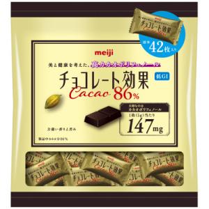 ふるさと納税 高槻市 チョコレート効果カカオ86% 大袋:1袋(表示内容量210g)×6袋入り(1袋...