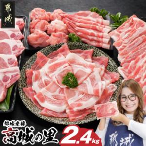 ふるさと納税 都城市 都城産豚『高城の里』2.4kgセット