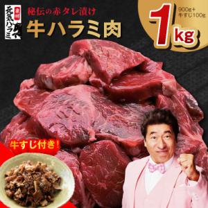 ふるさと納税 泉佐野市 【Yahoo!ふるさと納税限定】牛ハラミ肉 1kg(ハラミ 900g+牛すじ 100g)G3181