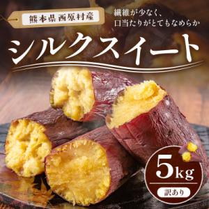 ふるさと納税 西原村 訳あり 熊本県産 さつまいも シルクスイート 約5kg(西原村)