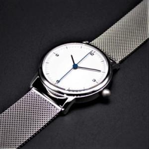 ふるさと納税 岡谷市 【腕時計 機械式】SPQR 20周年 五十嵐 威暢デザイン(文字盤ホワイト)