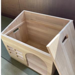 ふるさと納税 愛西市 ペット用 木製ハウス(大...の詳細画像2