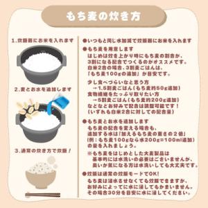 ふるさと納税 静岡市 雑穀米本舗 国産 もち麦...の詳細画像3
