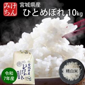 ふるさと納税 村田町 令和7年産　宮城県産ひとめぼれ 精米10kg
