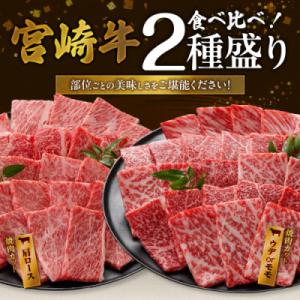 ふるさと納税 都城市 宮崎牛【赤身&霜...の詳細画像1