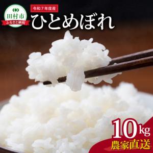 ふるさと納税 田村市 【令和7年産】 無洗米 田村市産 ひとめぼれ 精米 10kg