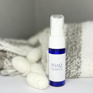 ふるさと納税 安城市 SOAK/M　肌に優しいシルク配合のふきとり石鹸水ミストタイプ　20mL