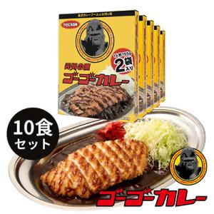 ふるさと納税 富山県 「元気の源」　ゴーゴーカレー中辛　10袋　レトルト　くせになる味