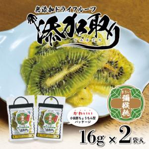 ふるさと納税 小田原市 無添加ドライフルーツ(キウイ)16g×2袋入【 神奈川県小田原市 】