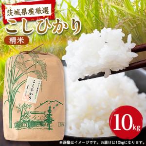 ふるさと納税 茨城県 筑波山麓産米を中心に厳選した【茨城県産こしひかり】白米10kg 令和7年産