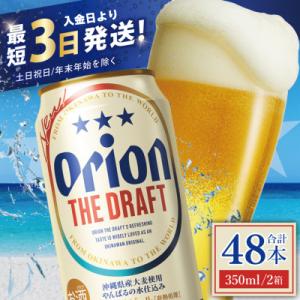 ふるさと納税 豊見城市 オリオン ザ・ドラフト 2ケース(350ml×48缶)
