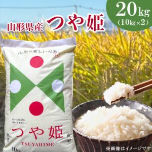 ふるさと納税 川西町 【令和7年産】山形県産 特別栽培米 つや姫 精米 20kg(10kg×2) なおちゃんファームのお米