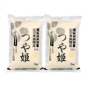 ふるさと納税 南陽市 【令和7年産】山形県産つや姫　10kg(5kg×2)栽培期間中農薬使用8割減特別栽培米【S2660】