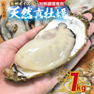 ふるさと納税 西尾市 佐久島産天然真牡蠣　参州オイスター　1kg・E029