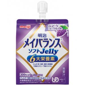 ふるさと納税 伊勢崎市 明治メイバランスソフトJelly ぶどうヨーグルト味　125ml×36個