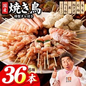 ふるさと納税 泉佐野市 やきとり セット6種36本
