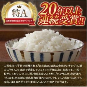 ふるさと納税 酒田市 【無洗米】はえぬき 5k...の詳細画像2
