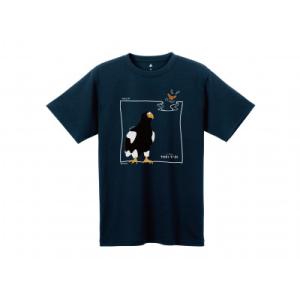 ふるさと納税 小清水町 モンベル×小清水町コラボウイックロンTシャツ「オオワシ」　ダークネイビー　X...