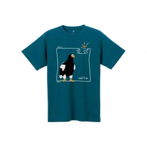 ふるさと納税 小清水町 モンベル×小清水町コラボウイックロンTシャツ「オオワシ」　ダークマラード　X...