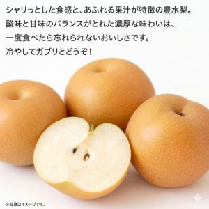 ふるさと納税 つくばみらい市 豊水 梨 3kg...の詳細画像1