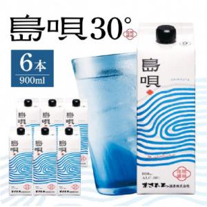 ふるさと納税 糸満市 泡盛 島唄 30度 紙パック 900ml×6本セット