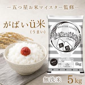 ふるさと納税 江北町 がばいU米(うまい)無洗米 5kg(江北町)