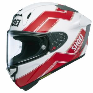 ふるさと納税 稲敷市 SHOEI【X-Fifteen LAWSON(RED/WHITE)】M PFSチケット付き