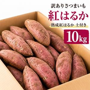 ふるさと納税 佐渡市 訳ありさつまいも　紅はるか10kg　佐渡島産