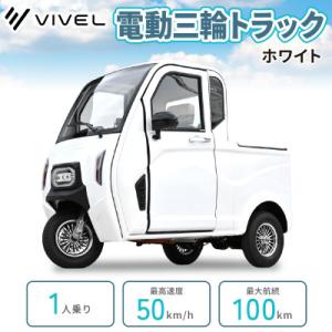 ふるさと納税 伊勢原市 電動トゥクトゥク《VIVEL》TRUCK 1人乗り ホワイト