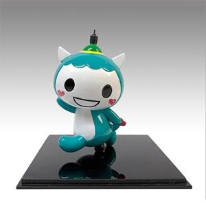 ふるさと納税 藤沢市 【受注生産】藤沢市公式マスコットキャラクター ふじキュンフィギュア (スキップ)　神奈川県 藤沢市