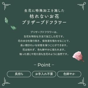 ふるさと納税 羽島市 プリザーブドフラワー リ...の詳細画像3