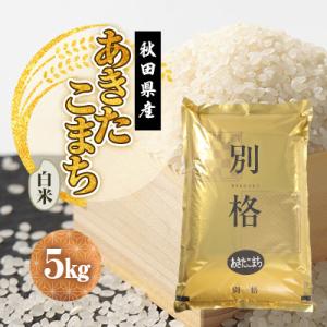 ふるさと納税 大潟村 【新米予約】令和8年産 あきたこまち 白米 5kg