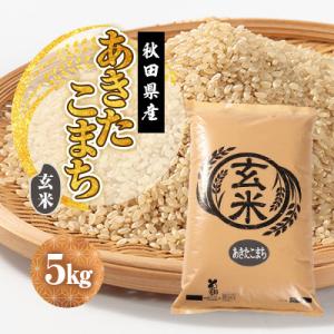 ふるさと納税 大潟村 【新米予約】令和8年産 あきたこまち 玄米 5kg