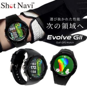 ふるさと納税 深谷市 Shot Navi Evolve GII ブラック　【ショットナビ】ゴルフ 距...