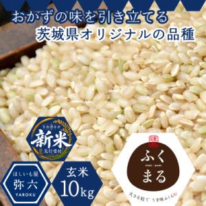 ふるさと納税 ひたちなか市 【先行予約・9月以降順次発送】令和8年　ひたちなか市産　ふくまる(玄米)10kg×1袋