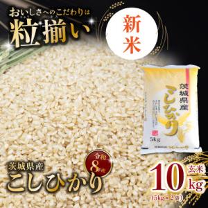 ふるさと納税 下妻市 【令和8年産先行受付】玄米 コシヒカリ 10kg 茨城県下妻市産