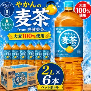 ふるさと納税 東海市 日本コカ・コーラ やかんの麦茶 from 爽健美茶 2L×6本 ペットボトル ...