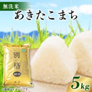 ふるさと納税 八郎潟町 【新米予約】令和8年産 あきたこまち 5kg 【無洗米】