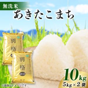 ふるさと納税 八郎潟町 【新米予約】令和8年産 あきたこまち 10kg(5kg×2袋) 【無洗米】