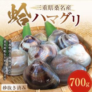 ふるさと納税 桑名市 丸元水産　桑名産天然蛤0.7kg 023-0049x2