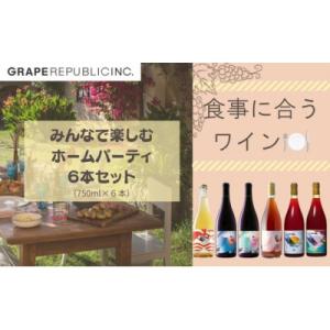 ふるさと納税 南陽市 グレリパ みんなで楽しむホームパーティ6本セット 750ml × 6本 [S2...