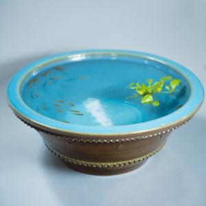 ふるさと納税 鳴門市 大谷焼 メダカ鉢