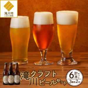 ふるさと納税 滝川市 滝川クラフトビール3種6本セット