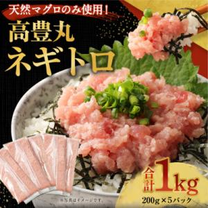 ふるさと納税 室戸市 高豊丸ネギトロ1kg 天然 マグロ 使用 訳あり