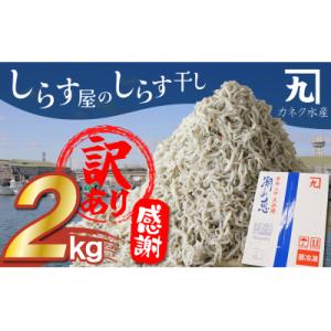 ふるさと納税 碧南市 (9/30まで受付)【数量限定】 訳アリ しらす屋のしらす干し2kg　H006-118